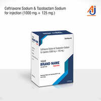 Ceftriaxone Sodium And Tazobactam Sodium For Injection