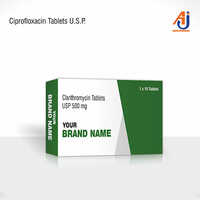 500mg Ciprofloxacin Tablets USP