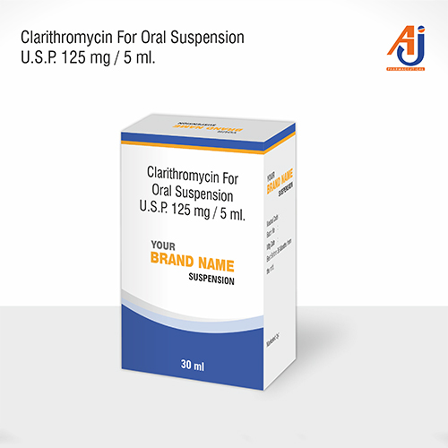 125mg Clarithromycin For Oral Suspension USP