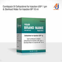 10ml Ceftazidime For Injection USP And Sterilised Water For Injection Bp