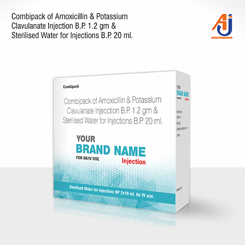 1.2Gm Amoxicillin And Potassium Clavulanate Injection Bp - Dosage Form: Liquid