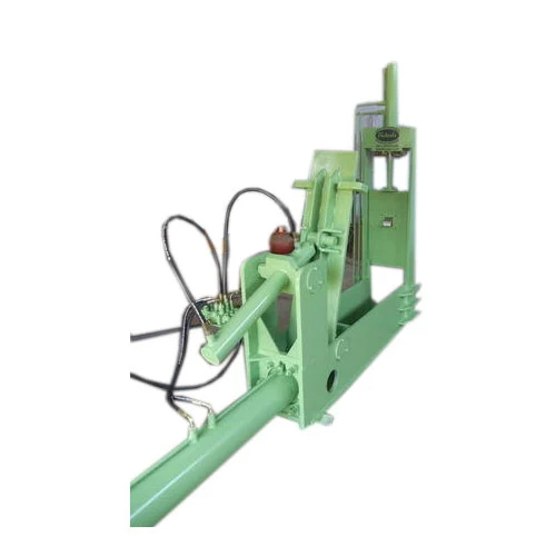 Horizontal Scrap Bailing Machine - Color: Green