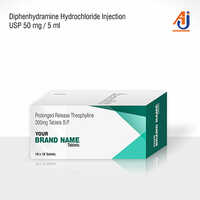 200mg Prolonged Release Theophylline Tablets BP