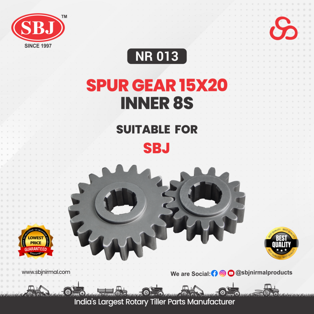 SPUR GEAR 15X20 INNER 8S SUITABLE FOR SBJ