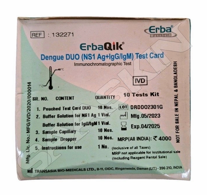 Erba Mannheim ErbaQik Dengue Duo