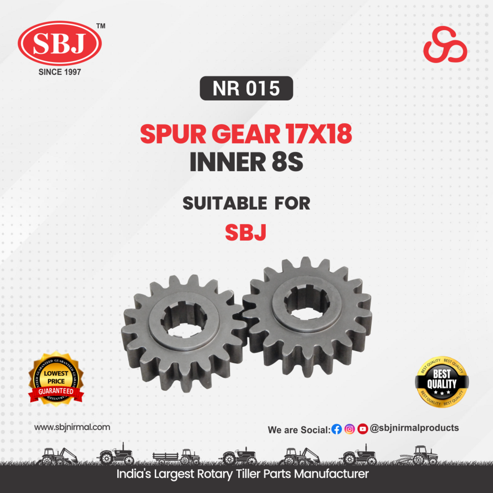 SPUR GEAR 17X18 INNER 8S SUITABLE FOR SBJ