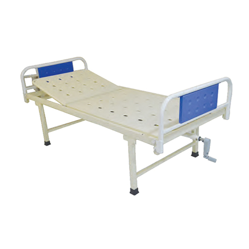 Semi Fowler Super Deluxe Bed With Metal Panel - Color: White