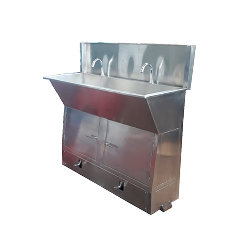 Surgical Scrub Sink Station - Color Code: Silver
