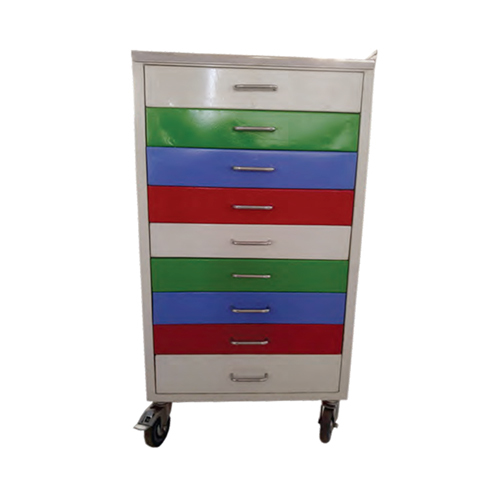 9 Drawer Medicine Trolley - Application: Hospital