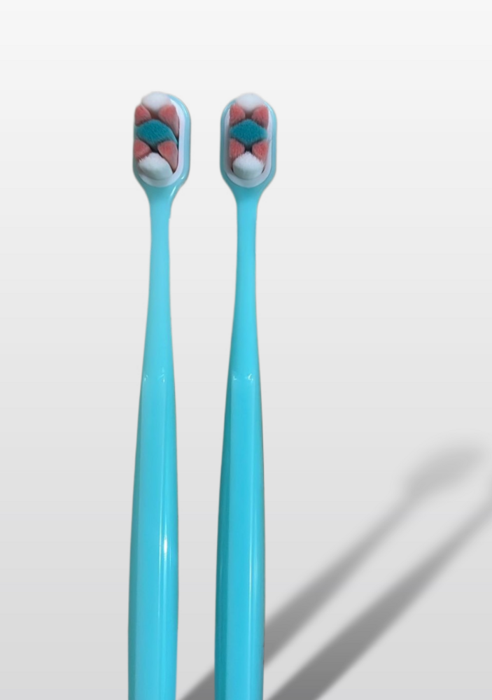 Micro-nano Multi Colorful Bristles Toothbrush Ergonomic Handle 10000 Ultra Sterile