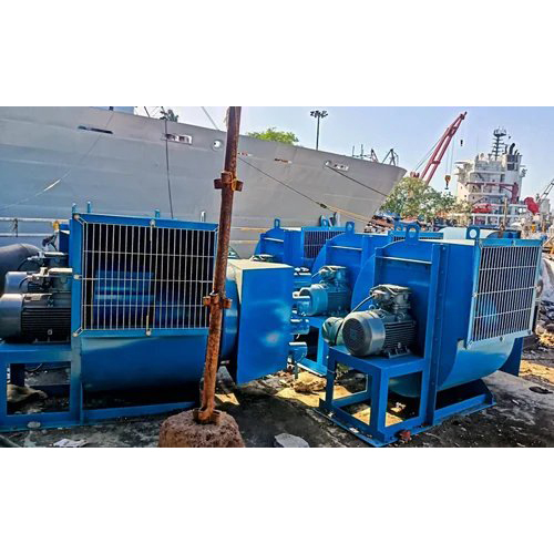 Ship Centrifugal Blower - Color: Blue