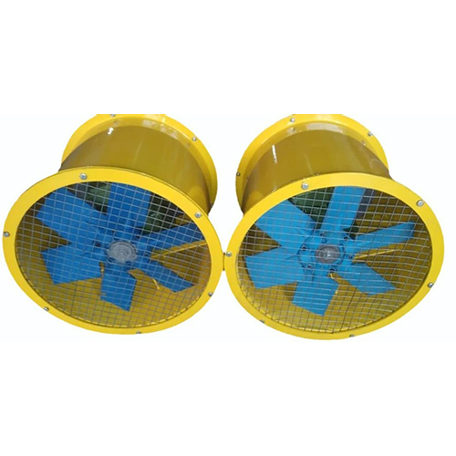 0.18 kw To 90 kw MS SS Vayuvents Tube Vane Axial Fan, 415, Capacity 500 Cfm To 150000 Cfm
