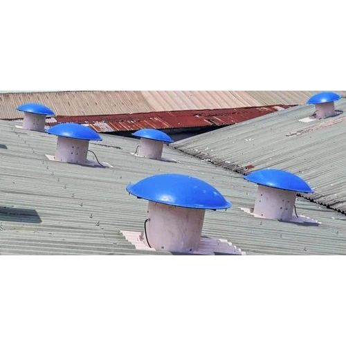 Powered Roof Exhaust Fans - Color: Blue