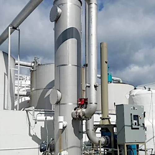 7.5-45 kW Wet Scrubber For Steel Industry