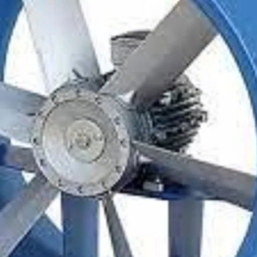 0.37Kw - 5Kw Stand Mounted Axial Fan - Color: Blue