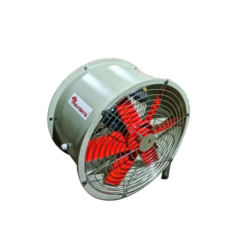 Industrial Tubeaxial Fan - Color: White