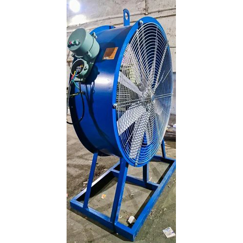 Offshore Drilling Rigs Bug Fan - Color: Blue