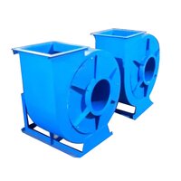 Pp Centrifugal Blower - Stainless Steel & Other Materials, 400mm Impeller Size, Blue Color | 2hp Electric Power, 380 Volt, 2200m3/hr Capacity, 1 Year Warranty