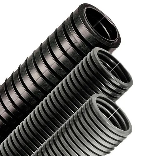 Corrugated Breathing Tubes - Color: Black