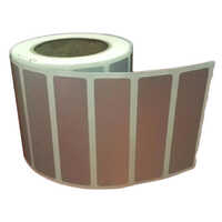 Silver Polyester Label - Pvc Material, Various Lengths & Thicknesses, Silver Color, Rectangular Shape, Reliable Barcode Solution
