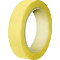 Polyester Adhesive Tape - Eco-Friendly Polyester, 1mm Thickness, Bright Yellow Color | Strong Adhesive, Hand Tearable, Single-Sided