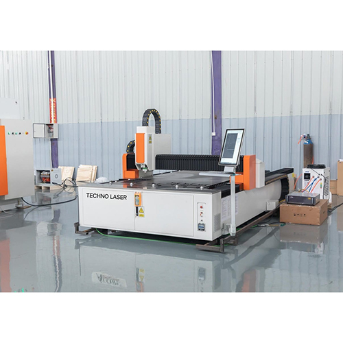 Fiber Laser Cutting Machine - 220-440V, CNC Precision Tool for Steel, Aluminum, Copper, and Brass, Air Cooling System, High Efficiency, Automatic Grade Operation