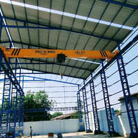Single Girder Eot Cranes - Color: Yellow