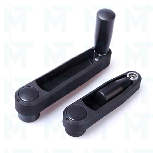 Foldable Crank Handle - Color: Black