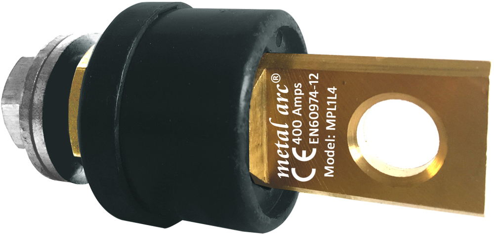 Metal Arc - Welding Machine Terminal Lug Mpl1 Series (400 Amps) - Copper Size Up To 70 Mmâ² Black Easy To Install Crack-resistant Durable