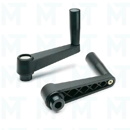 Non-Foldable Crank Handle - Color: Black