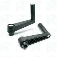 Non-foldable Crank Handle - Color: Black