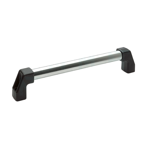 Round Pipe Polymide Bracket Handle - Color: Silver