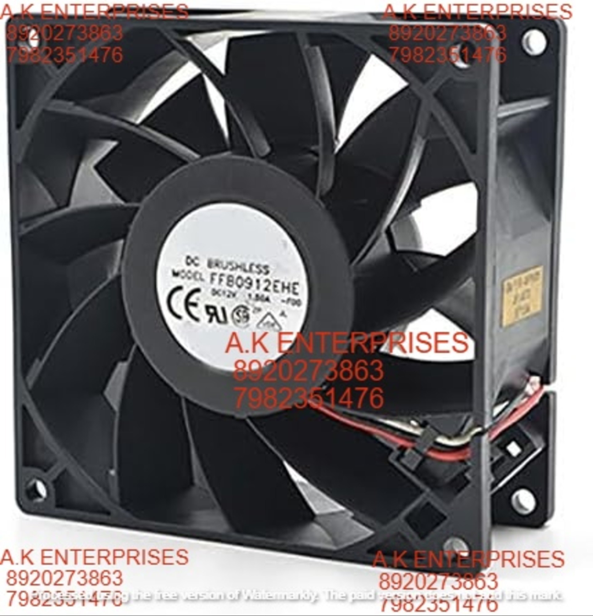 DELTA  FFB0912EHE DC Brushless Fan 12V 1.50A 4 Wire Connector Graphics Card Fan 90*90*38 MM