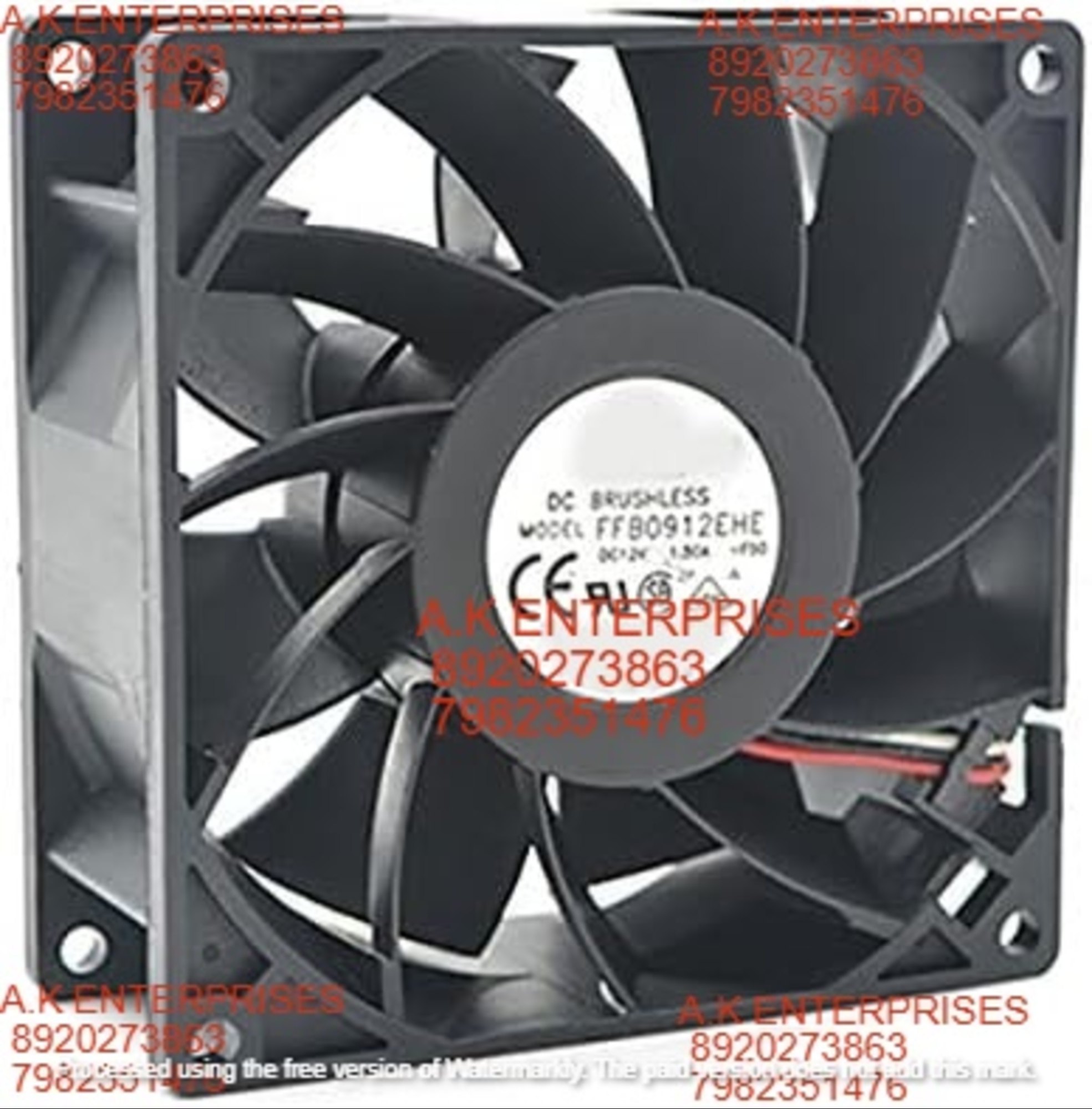 DELTA  FFB0912EHE DC Brushless Fan 12V 1.50A 4 Wire Connector Graphics Card Fan 90*90*38 MM