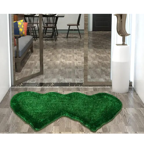 Jute Double Dil Design Anti Slip Entrance Doormat - Color: Different Available