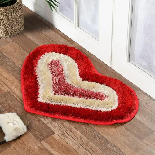 Jute Heart Shape Doormat