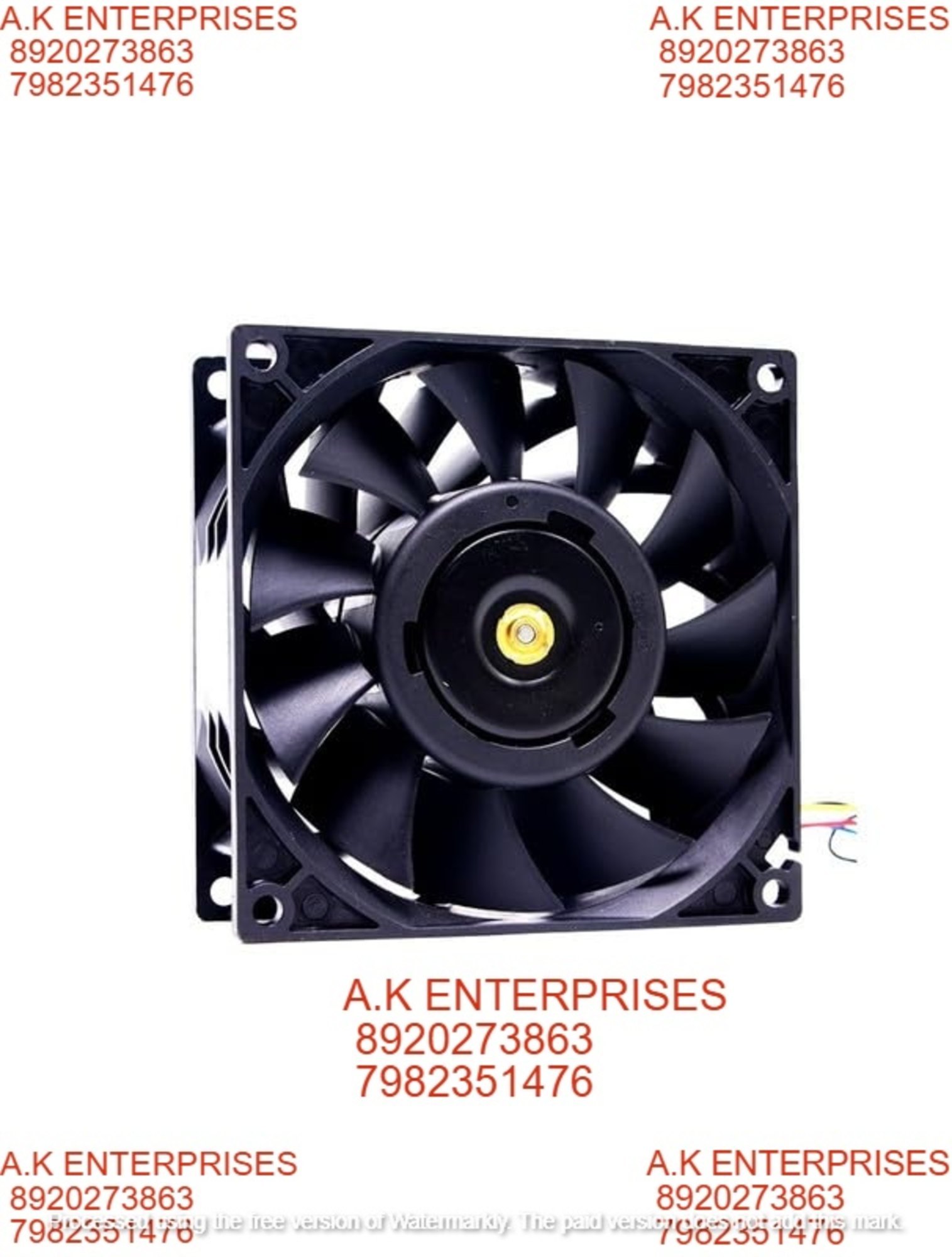 DELTA PFC0912DE High Speed Cooling Fan Dc 12v 4.32a 8000RPM 90x90x38mm 4 Wires