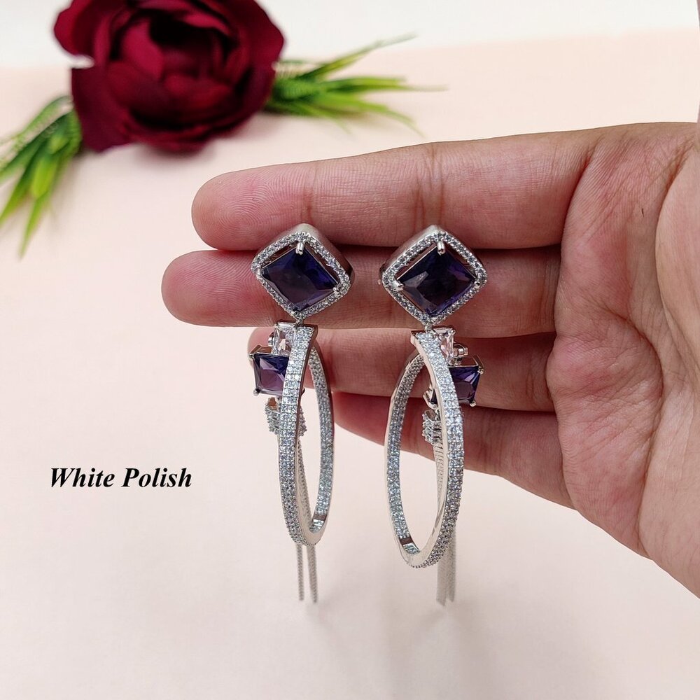 Stunning Shiny AD Earring