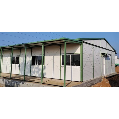 Prefabricated Site Office - Color: White