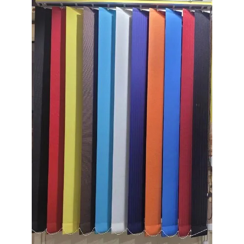 Office Vertical Window Blind - Color: Multi Colour