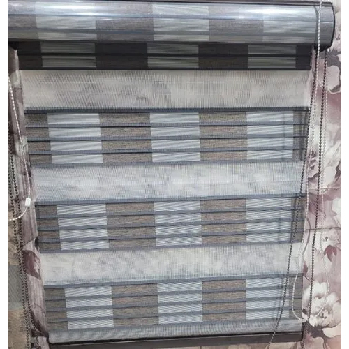 Interior Pvc Window Blind - Color: Grey