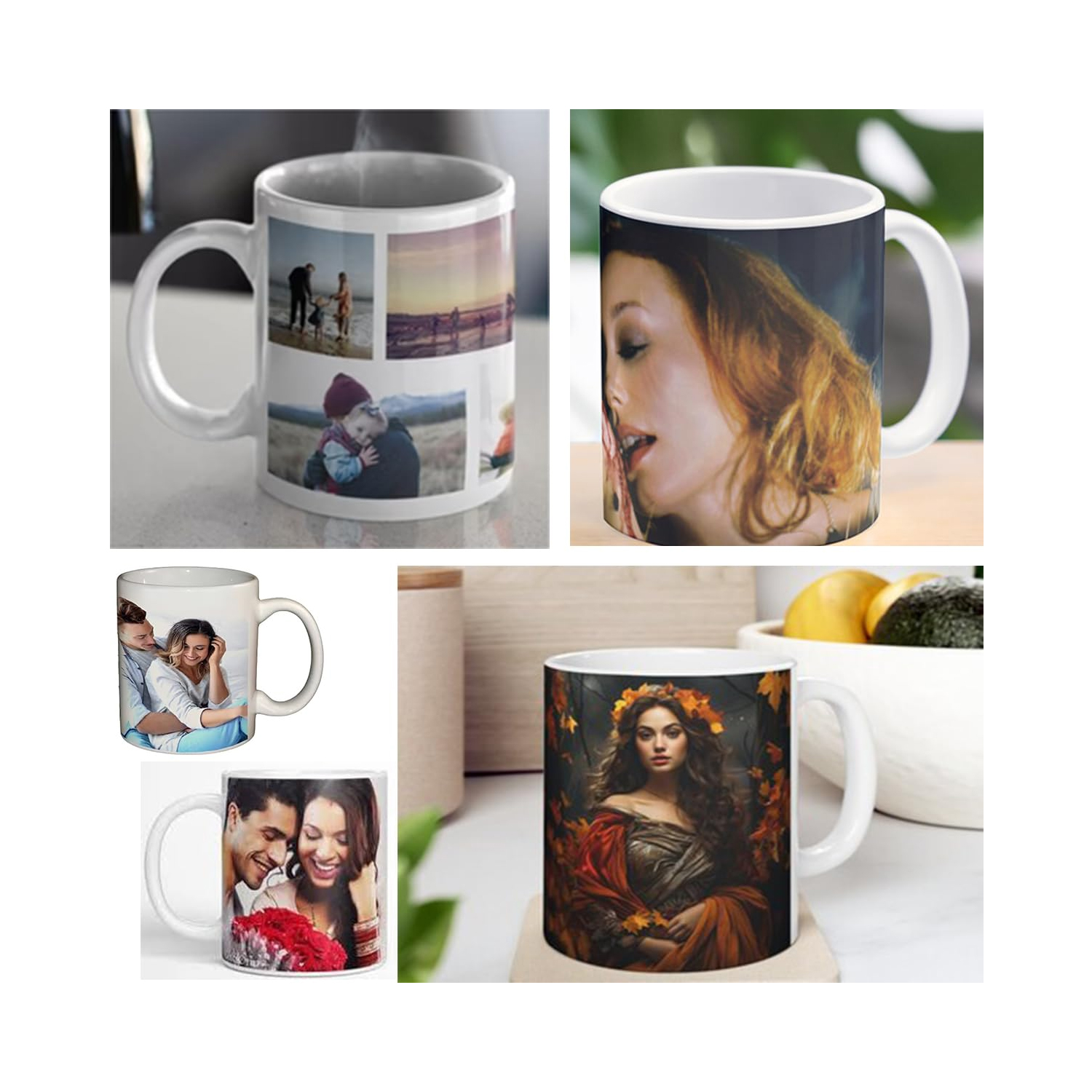 Customized & Personalized Gift - Custom Text, Logo, Or Photo Ceramic Coffee Mug  (350 ml)
