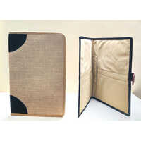Jute File Folder
