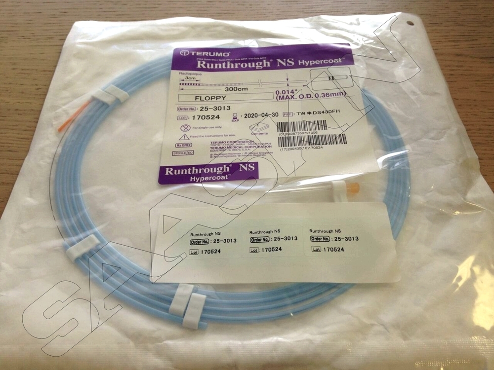 Terumo RUNTHROUGH NS HYPERCOAT Coronary Guidewire