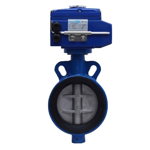 Motorized Electrical Actuator Operated Butterfly Valve - Material: Stainless Steel