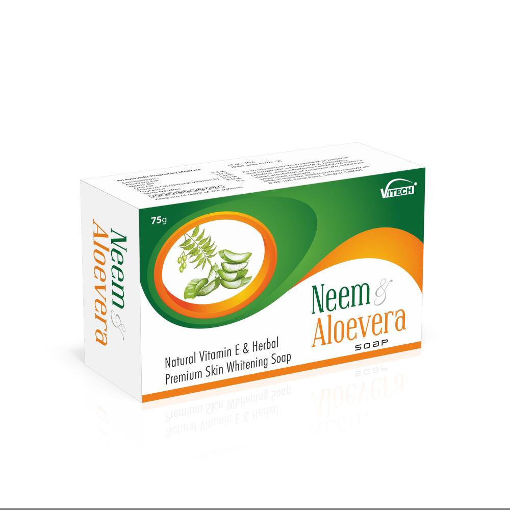 Neem Aloe Vera Soap - Age Group: Suitable For All Ages