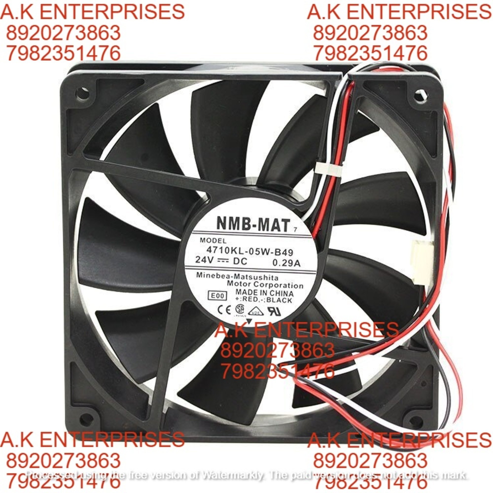 NMD-MAT Fan 4710KL-05W-B40-E00 NMB Minebea 4710KL-05W-B40