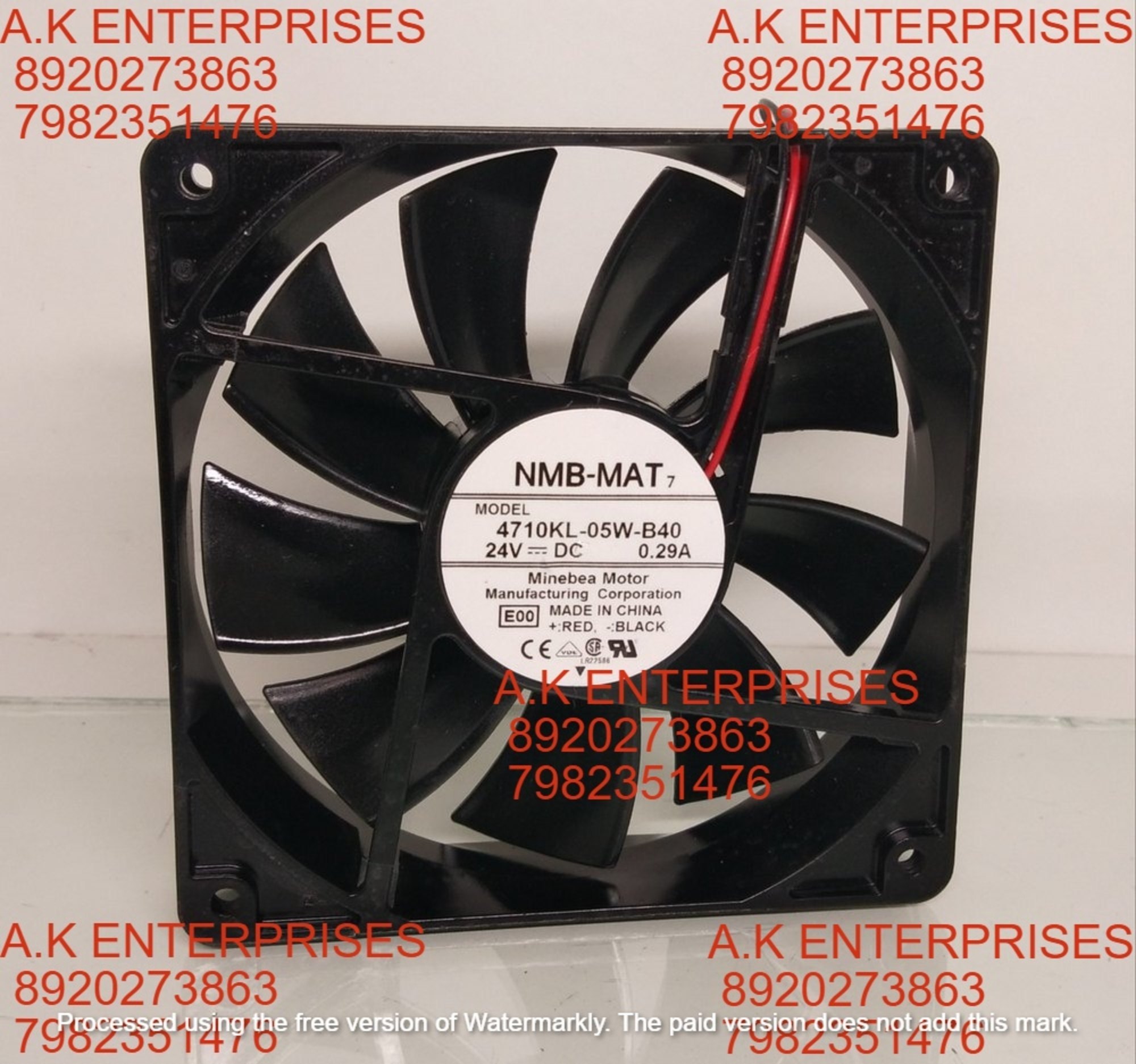 NMD-MAT Fan 4710KL-05W-B40-E00 NMB Minebea 4710KL-05W-B40