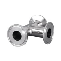 stainless steel dairy tee