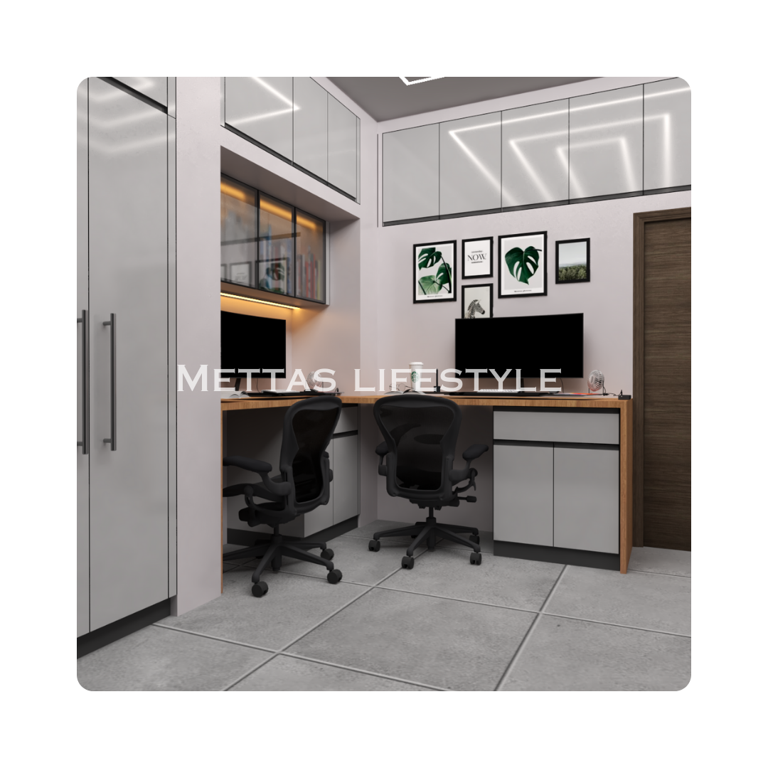 Grey Luxury Modular Wardrobe - Brand Name: Jindal Steel